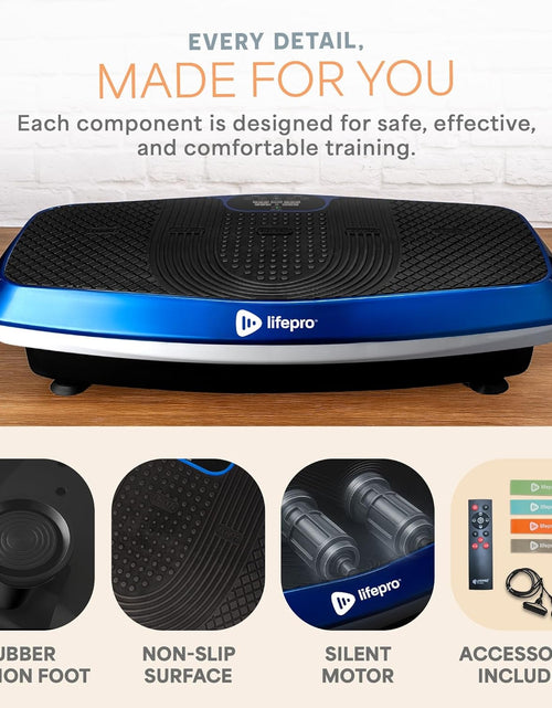 Load image into Gallery viewer, Hovert 3D Vibration Plate Machine - Dual Motor Oscillation, Lateral + 3D Motion Viberation Platform Machine - Full Whole Body Vibrarating Machine for Home Exercise &amp; Fitness
