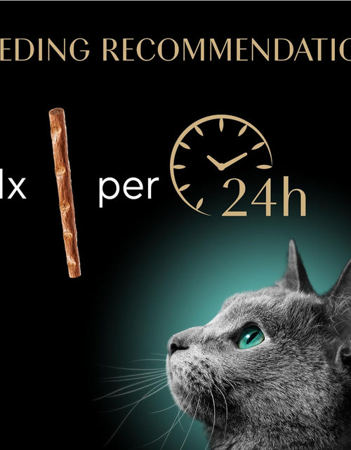 Load image into Gallery viewer, Meaty Tender Sticks Soft Cat Treats Salmon Flavor, 0.14 Oz Sticks (Pack of 10) (50 Sticks Total)
