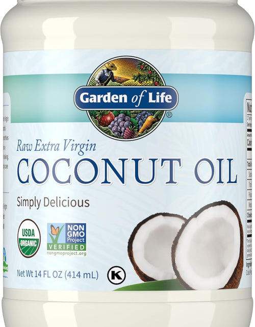 Load image into Gallery viewer, Coconut Oil for Hair, Skin, Cooking - Raw Extra Virgin Organic Coconut Oil, 27 Servings - Pure Unrefined Cold Pressed Oil with Mcts for Body Care or Baking, Aceite De Coco Organico
