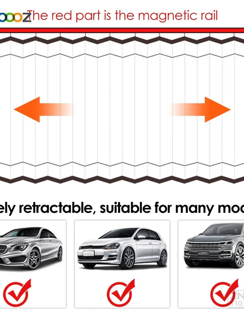 Load image into Gallery viewer, Shadeguard™ Magnetic Car Window Sunshade – Cool, Private, Protected. Instantlymagnetic Car Sunshade Window Curtains Auto Window Sun Shade Privacy Sun UV Protection Window Shield Car Interior Accessories
