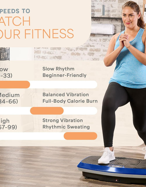 Load image into Gallery viewer, Hovert 3D Vibration Plate Machine - Dual Motor Oscillation, Lateral + 3D Motion Viberation Platform Machine - Full Whole Body Vibrarating Machine for Home Exercise &amp; Fitness
