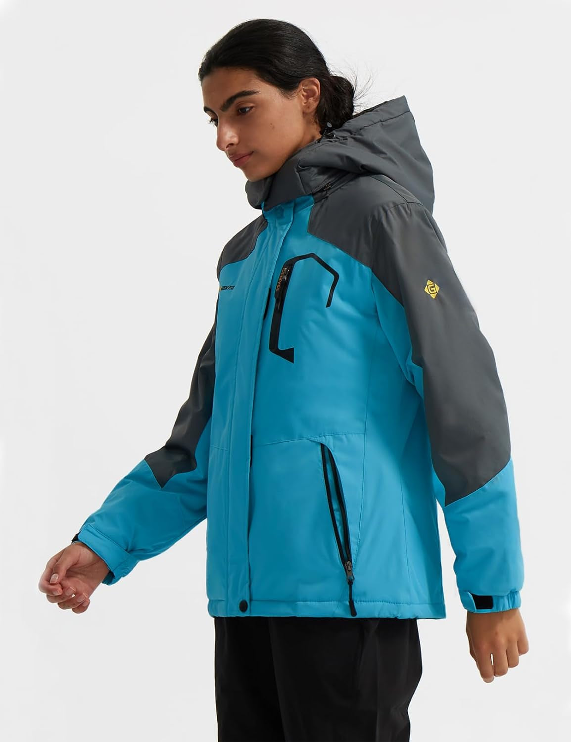 Women'S Mountain Waterproof Ski Snow Jacket Winter Windproof Rain Jacket