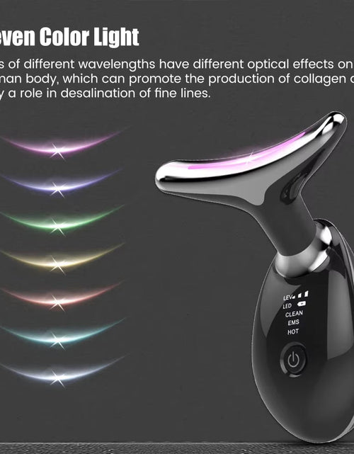 Load image into Gallery viewer, 7-In-1 LED Face &amp; Neck Lifter – Sculpt, Tighten &amp; Glow
