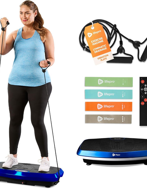 Load image into Gallery viewer, Hovert 3D Vibration Plate Machine - Dual Motor Oscillation, Lateral + 3D Motion Viberation Platform Machine - Full Whole Body Vibrarating Machine for Home Exercise &amp; Fitness
