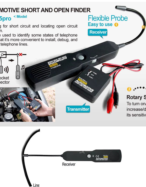 Load image into Gallery viewer, Wiretrace EM415PRO – Automotive Short Circuit &amp; Open Finder Diagnostic Tool
